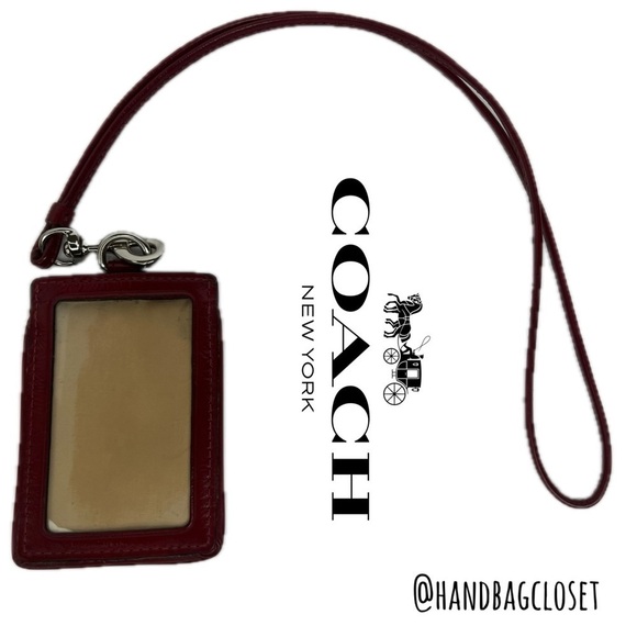 Coach Owl Vintage Sugnature C Lanyard - Picture 7 of 9